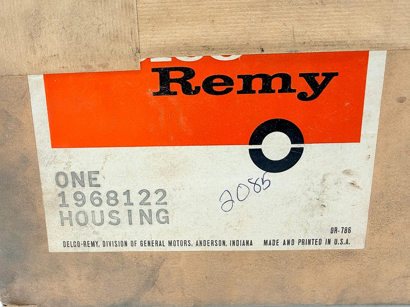 NOS 1962 - 1972 Corvette Camaro Chevelle Delco Starter Housing GM 1968122 C72-2