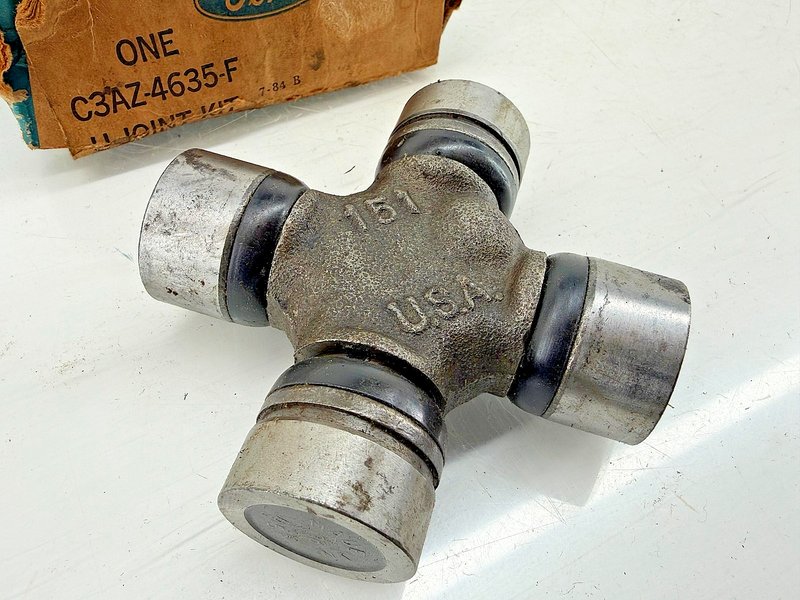 NOS 1967 - 1973 Ford MUSTANG SHELBY COBRA TORINO U JOINT KIT C3AZ-4635-F C62-28