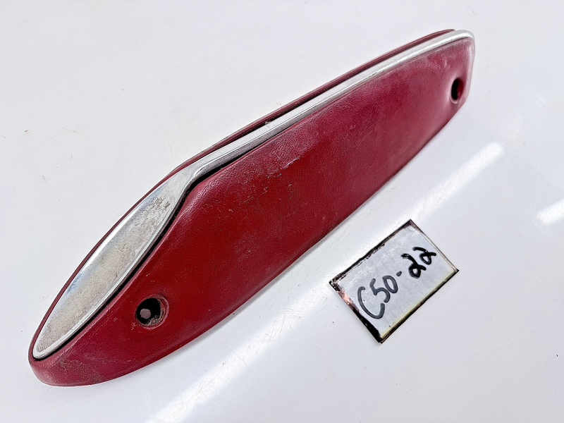 OEM 1961 1962 Ford Galaxie 500 2dr LH Front Armrest Stainless Trim Custom C50-22