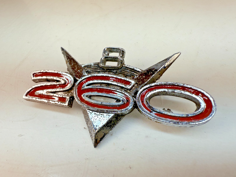 OEM 1962 - 1964 Ford Fairlane 260 V8 Fender Emblem C20B-160144-B E7-55