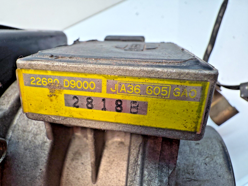OEM NISSAN 22680 D9000 MASS AIR FLOW SENSOR MAF MODULE UNIT BOX JA36 605 C11-7