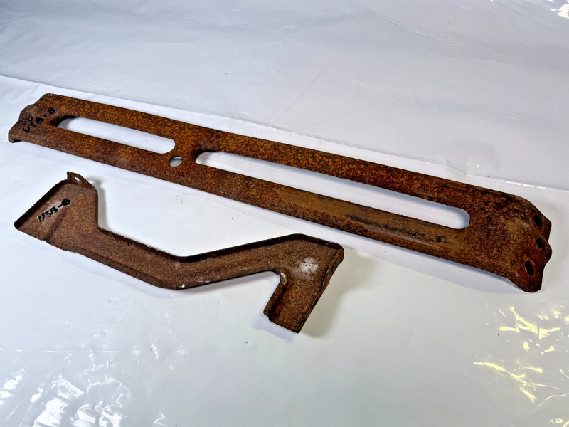 OEM 1978-81 CAMARO HOOD LATCH SUPPORT BRACKET & Bumper Brace 78 79 80 81 U3B-8