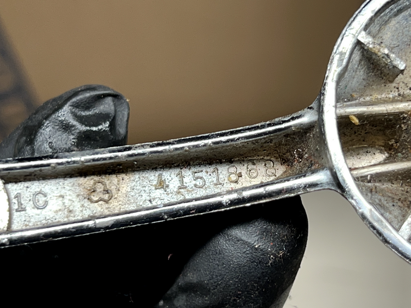 OEM 1958-1964 Impala Belair Chrome Window Crank Handle PAIR 59 61 62 63 64 B22-5