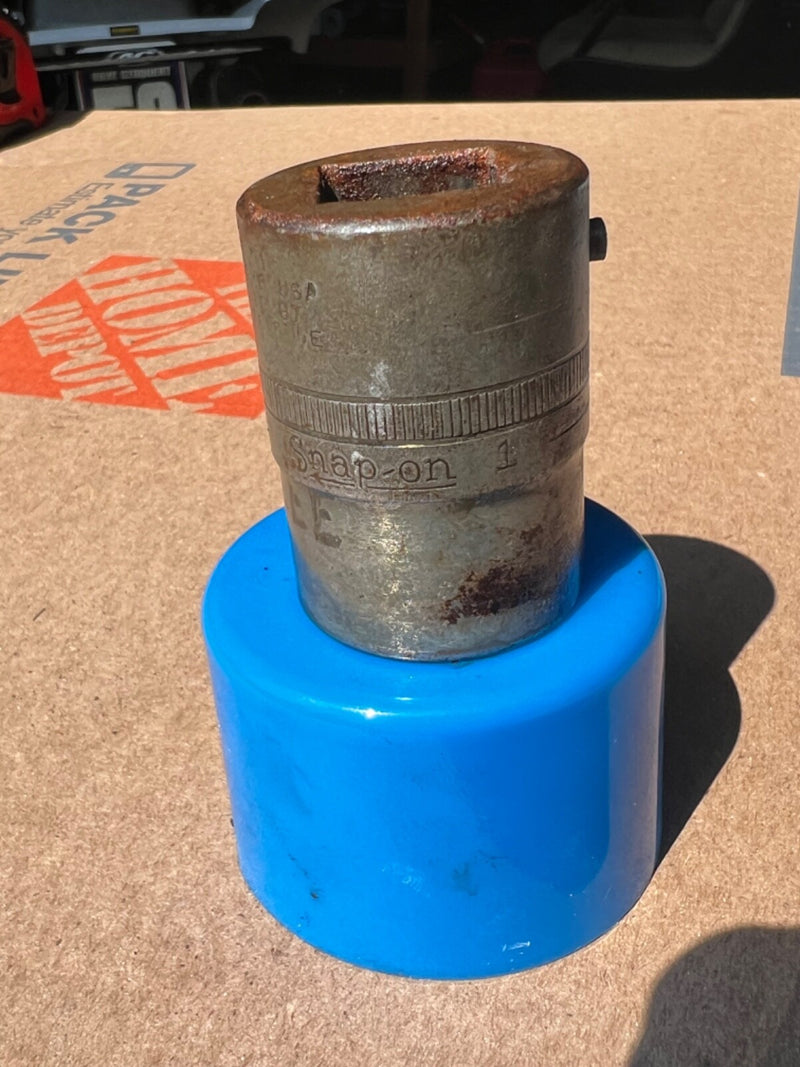 VINTAGE SNAP ON 1" INCH LDH-322 SHALLOW SOCKET 3/4" DRIVE 12 POINT LOXOCKET