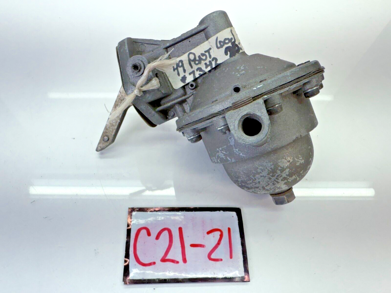 NORS 1949 Pontiac Rebuilt Mechanical Fuel Pump 7342 49 C21-21
