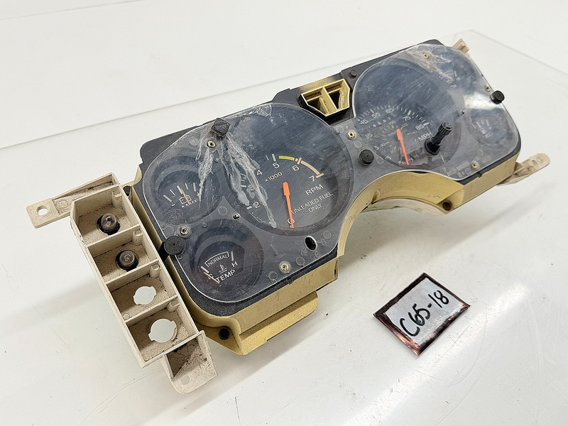OEM 1979 - 1986 Ford Mustang Instrument Cluster Dash Panel D9ZF-10894-AA C65-18