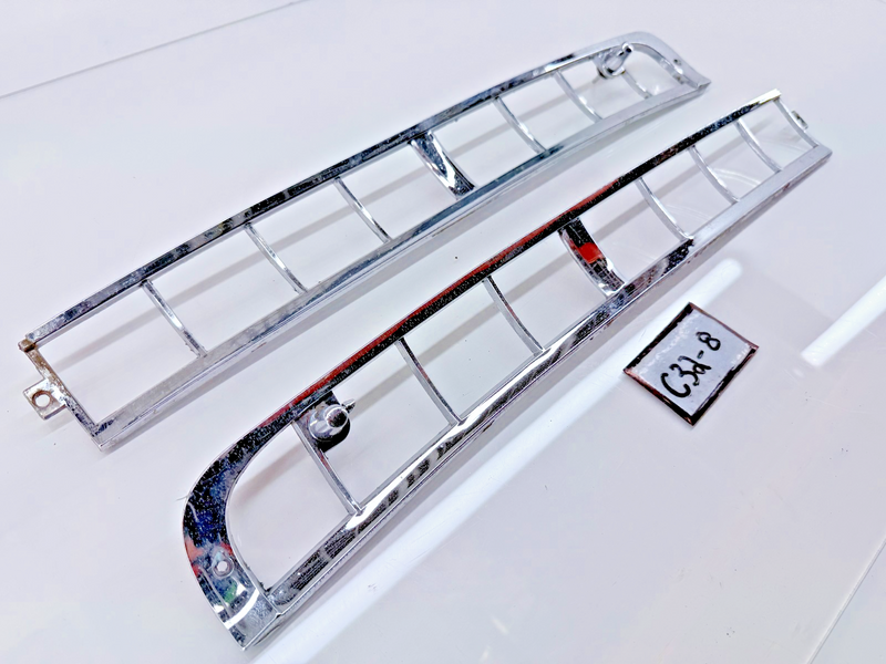 NICE! OEM 1959 CHRYSLER IMPERIAL COWL VENT SCREEN MOLDING TRIM 1878644 /45 C32-8