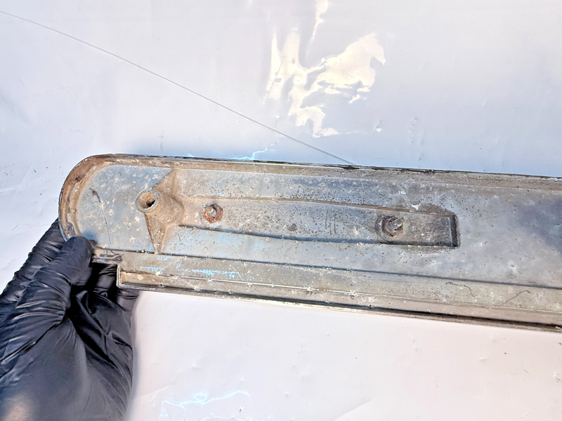 OEM 1962 Pontiac Grand Prix Tail Panel Trunk Lid Molding Trim Cover Emblem U3B-4