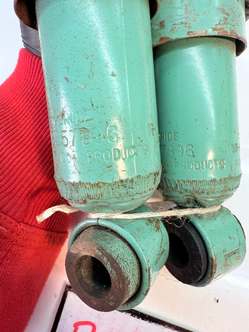 NOS Delco GM 1958 - 1964 Chevy El Camino Superide Rear Shocks Pair H-322 B56-7