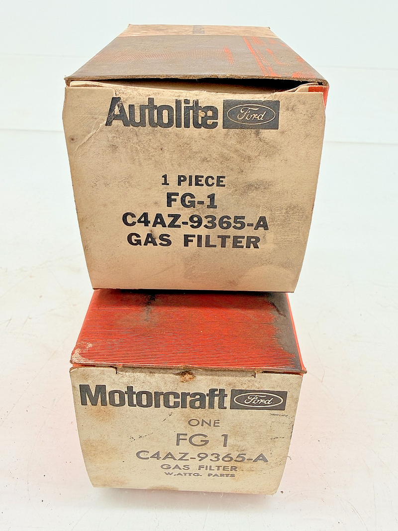 (1) NOS Ford Mustang Galaxie Falcon Bronco Gas Filter FG-1 C4AZ-9365-A C72-28