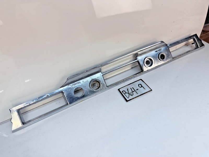 Vintage Lighter Wipers Chrome Dash Panel Part # CB17520 754706 B64-9