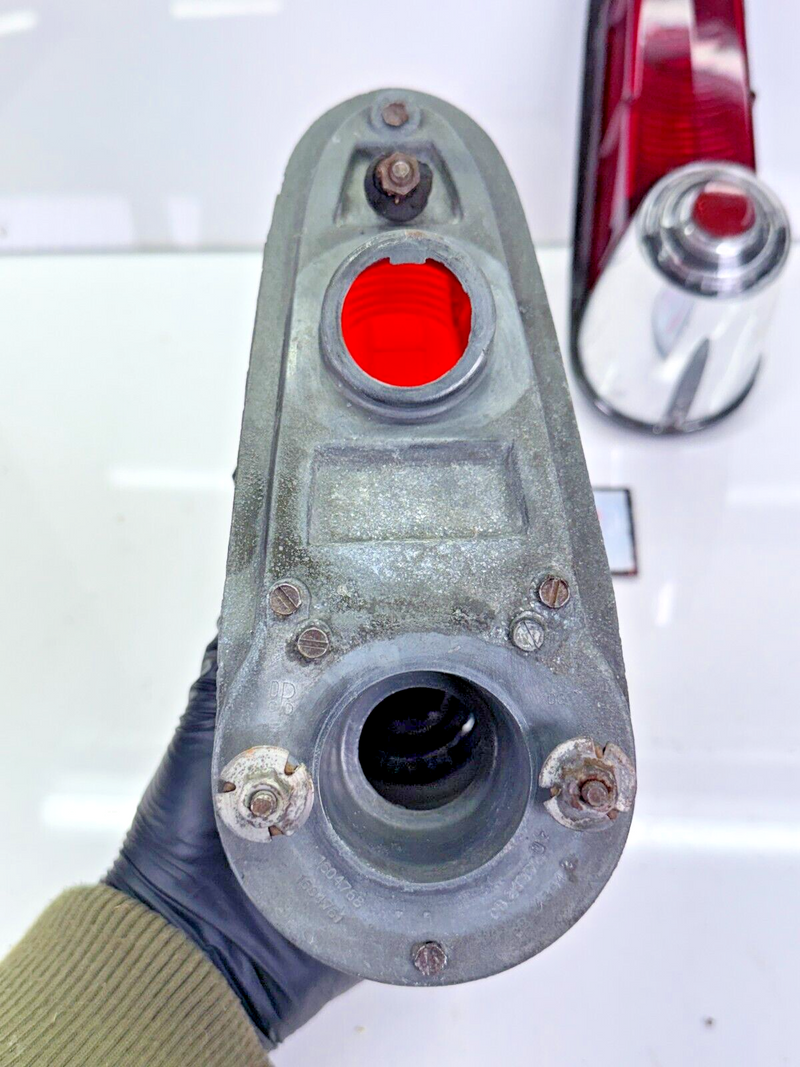 *RARE* Original 1955 Plymouth Tail Lights Housing Assembly Pair PLYBB 55 B51-9