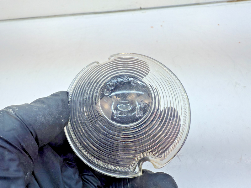 OEM 1946 - 1954 BUICK CADILLAC Guide F-45 CLEAR GLASS PARKING LENS GM B84-23