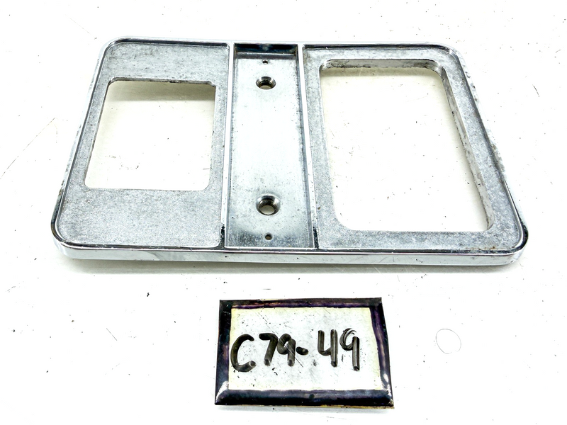 OEM 1956 - 1962 Corvette Shifter Plate 3-speed Ash Tray Bezel 3728940 C79-49