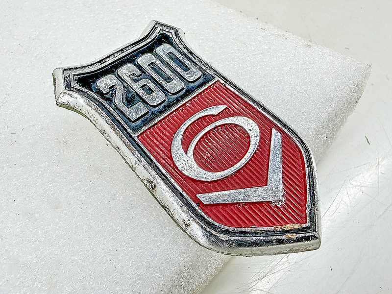 OEM Ford 1973 1974 Mercury Capri Fender Ornament Emblem Trim V6 2600 E10-36