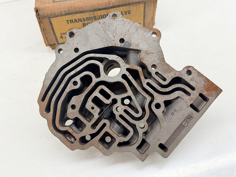 NOS GM 3694445 Cast Iron Powerglide Valve Body 1950 1952 Chevrolet Transmission