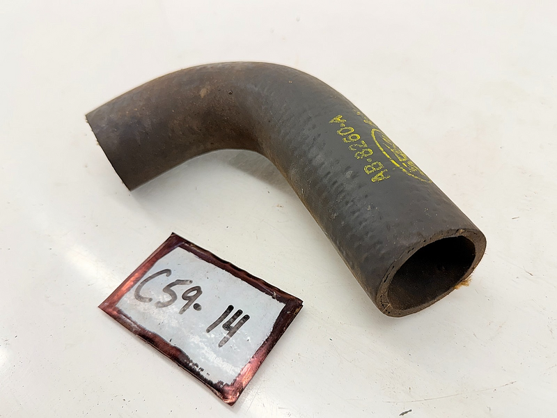 NOS 1952 - 1953 FORD 6cyl UPPER RADIATOR HOSE FORD SCRIPT AB-8260-A C59-14