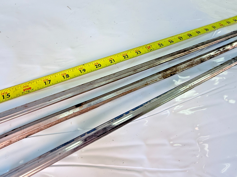 OEM 1960 IMPALA CONVERTIBLE 2 DOOR Quarter PAINT DIVIDER TRIM MOULDING LOT S1-59