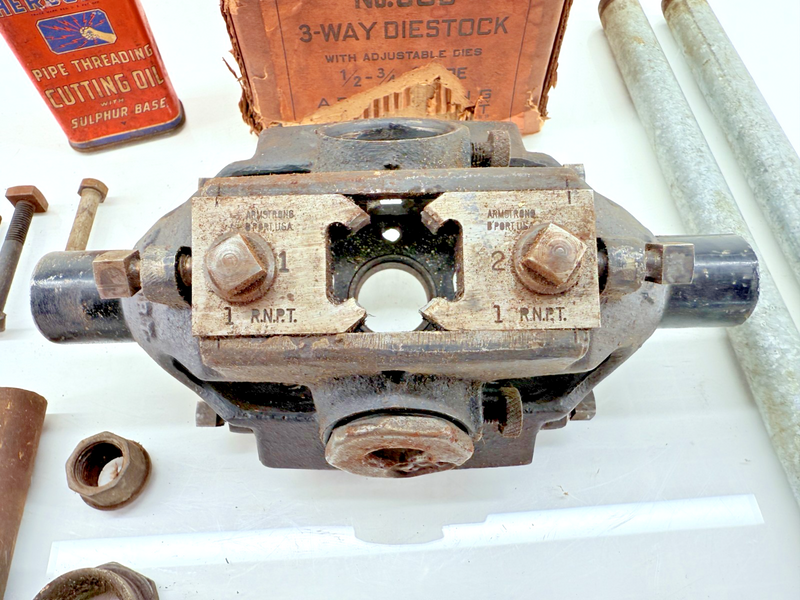 Armstrong 3-Way Adjustable DIESTOCK NO. 608 C41-1