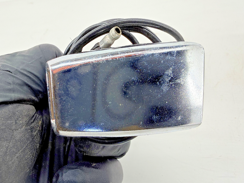 NOS 1966 Mercury Cyclone Comet Chrome Hand Brake Warning Light FoMoCo 66 C60-51