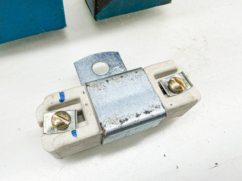 (2) NOS 1956 - 1974 GM IGNITION BALLAST RESISTOR PAIR BENDIX D-1110 RU-10 C77-75