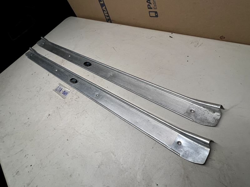VINTAGE "Body by Fisher" 1968-1972 Chevelle Malibu Door Sill Plate Set B18