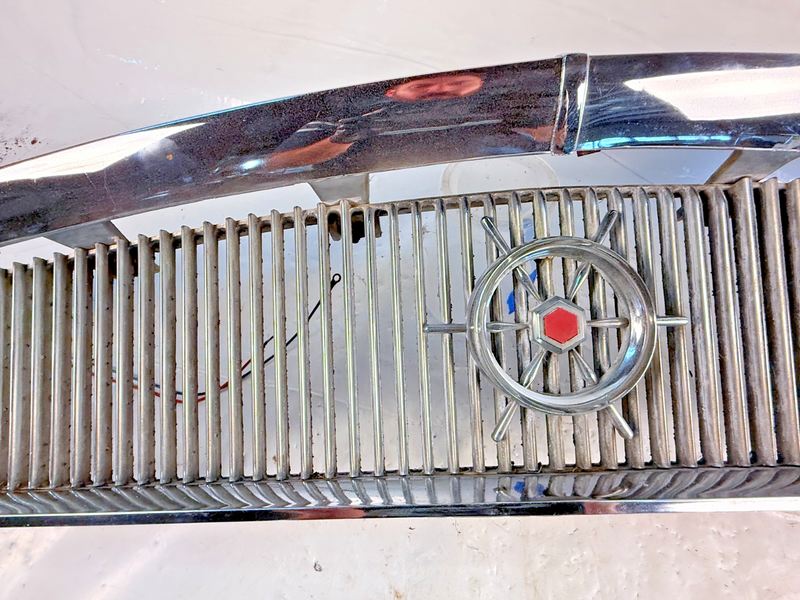 OEM 1955 Packard Chrome Upper Lower Grille Emblem / Lights Clipper U5B-101