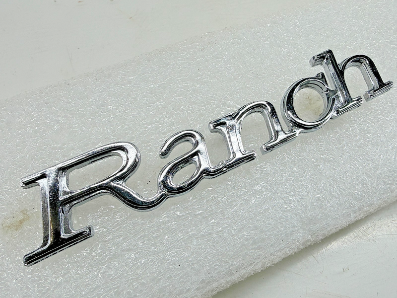 NOS 1973 - 1976 Ford Galaxie Station Ranch Wagon Emblem D3AZ-7125622-D E9-8
