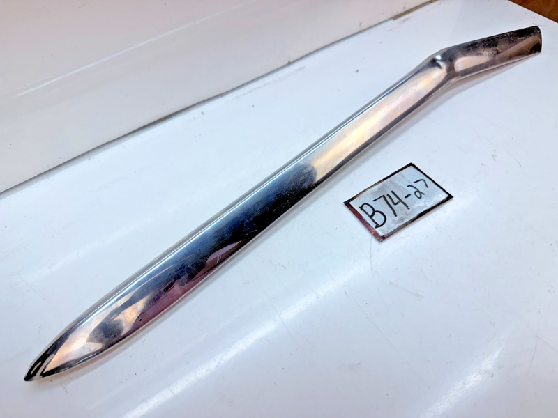 OEM 1960 Impala Bel Air RH Passenger Side Trunk Stainless Trim Molding B74-27