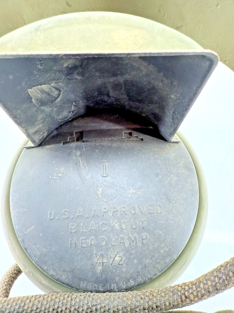 NOS Ford GPW Willys MB G503 Jeep Early Tombstone Blackout Light Guard "F" C39-27