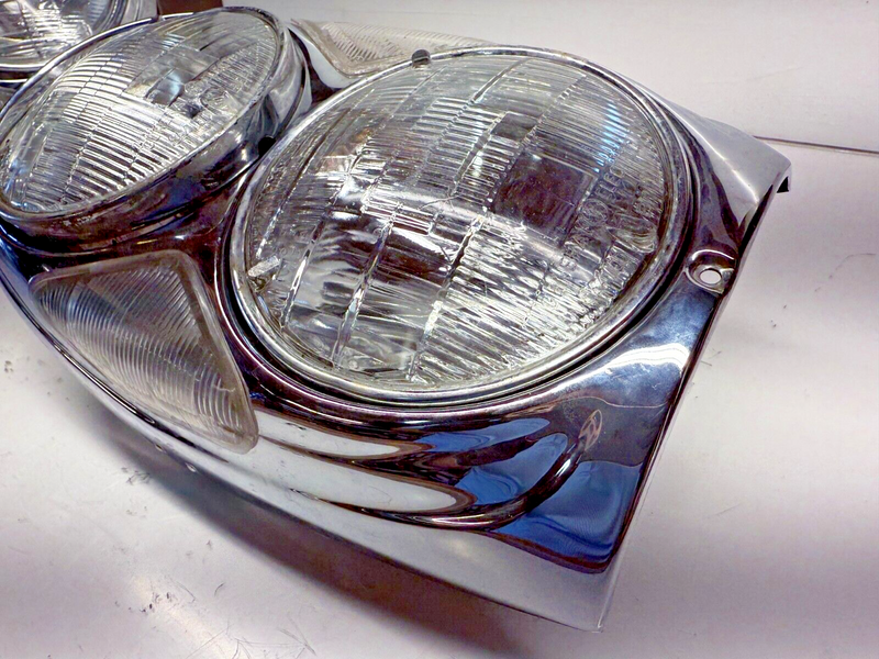 ORIGINAL Mercedes W108 W109 W111 W112 Bosch US Headlamps Headlights C8-20