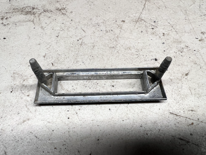 OEM 1969 Chevrolet Chevelle Camaro Side Marker Lens Chrome Housing #3942749 B18