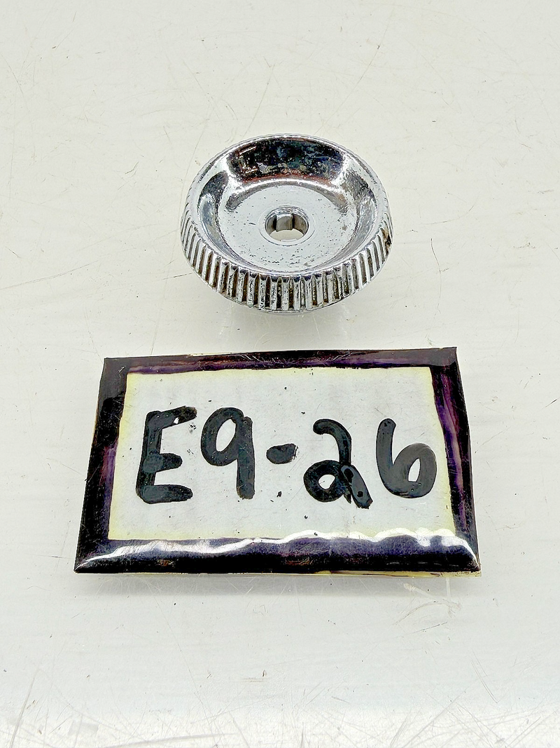 Vintage NOS Ford Chrome Radio Knob FDR18830A E9-26