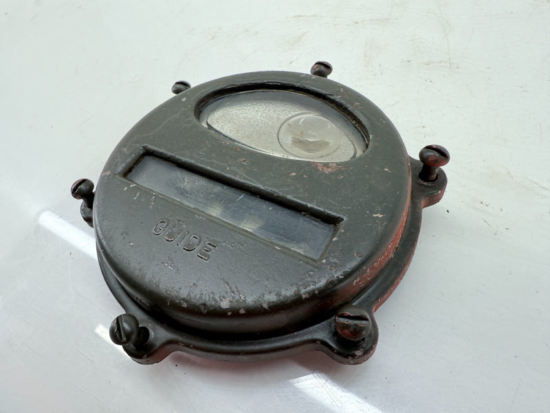 OEM 1950s Kaiser Willy M38 MC Jeep Rear Stop Light Turn Signal Lens Cover C40-14