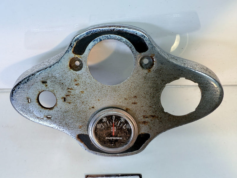 OEM FORD MODEL A DASH INSTRUMENT PANEL GAUGE CLUSTER 1930 1931 RIBBED B59-15