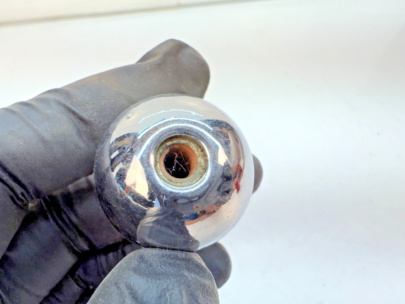 OEM GM 1967 - 1977 Corvette Chrome Seat Adjust Knob Door Open Knob B83-60