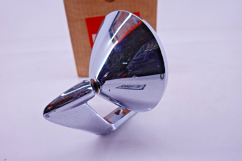 OEM 1960 - 1966 Ford Fairlane Falcon Galaxie Mustang Side Rear View Mirror C55-3