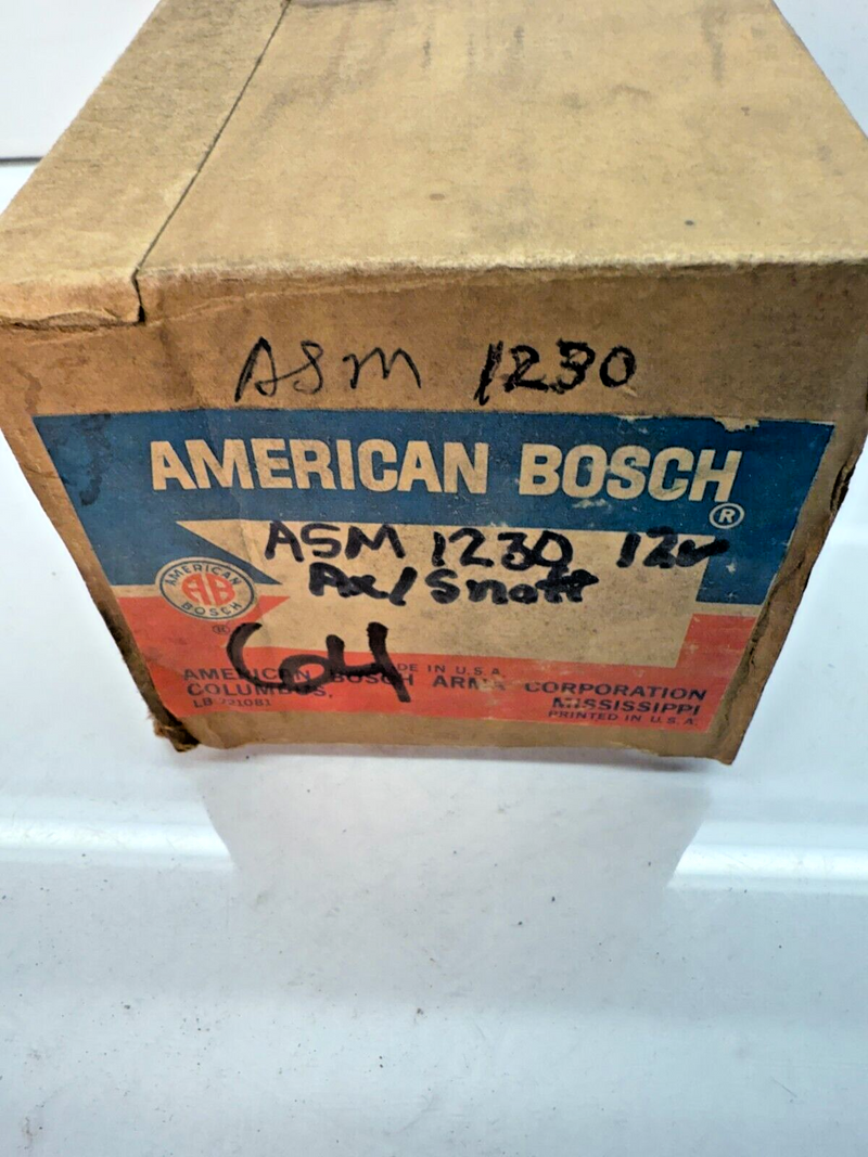 NOS AMERICAN BOSCH AXLE SHIFT MOTOR ASM 1230  12 VOLT C2-64