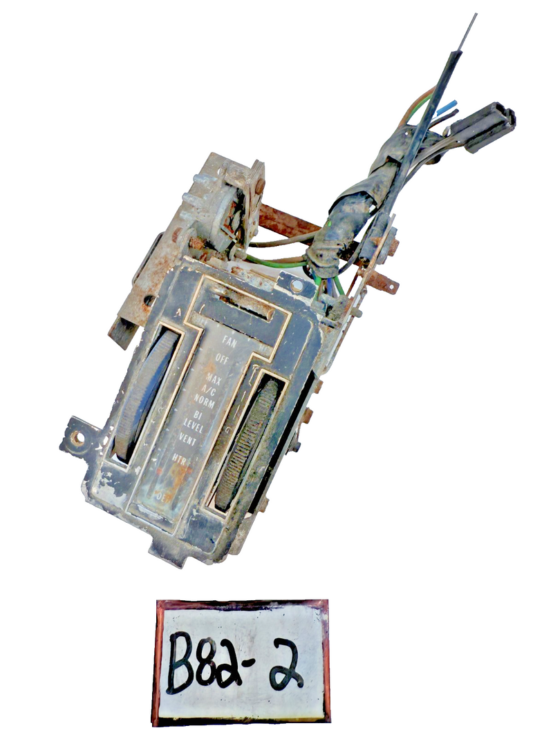 OEM 1969 1970 1971 Corvette Heater Air Conditioning Control Assembly B82-2