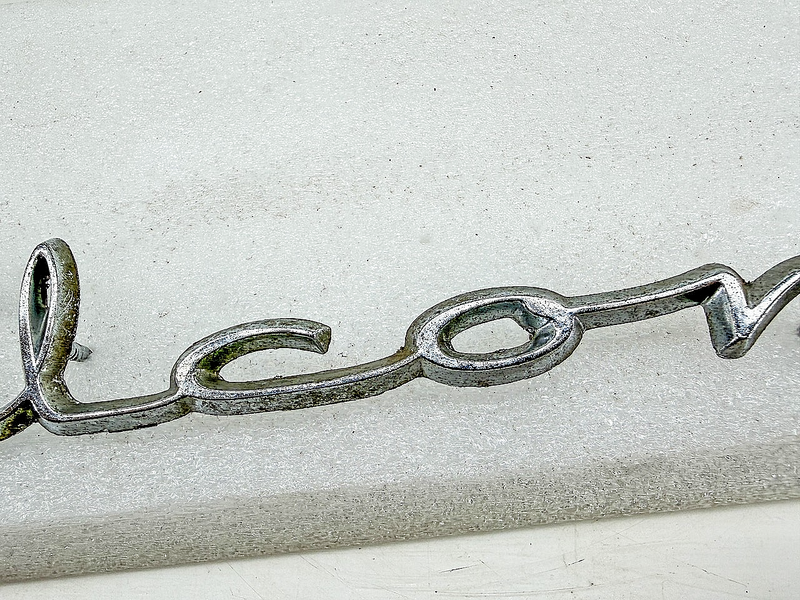 OEM 1968 1969 FORD FALCON SCRIPT EMBLEM C8DB-62291B62-A E10-16