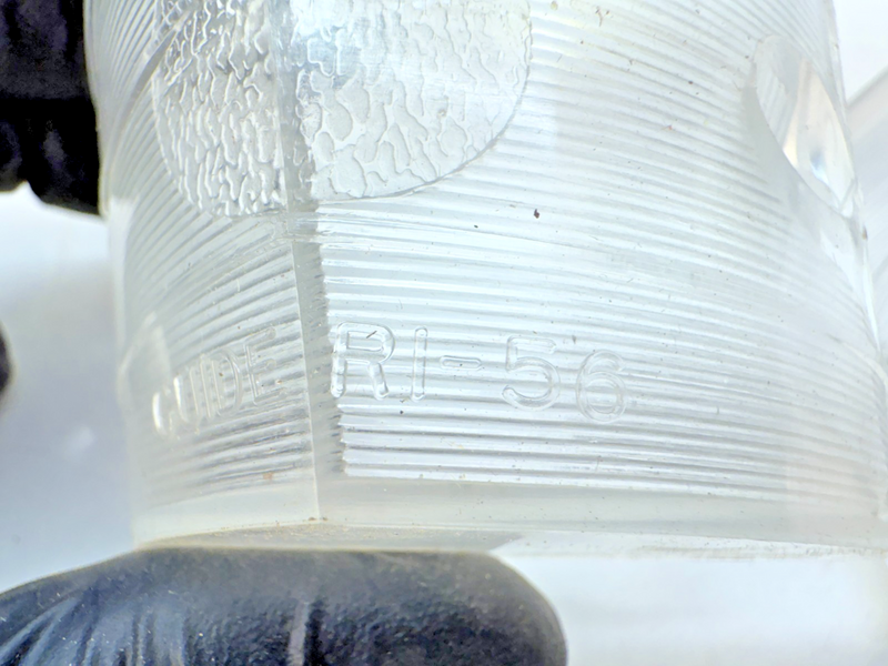 OEM Delco Guide 1956 Chevy Bel Air PAIR Reverse Light Lens 5947162 RI-56 B4-9