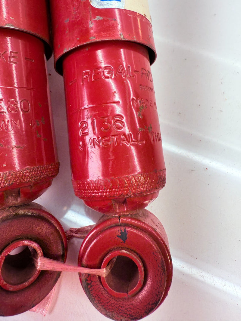 NOS PAIR SHOCK ABSORBER 1979 - 1989 ISUZU TROOPER MK1 NISSAN PICKUP B56-13