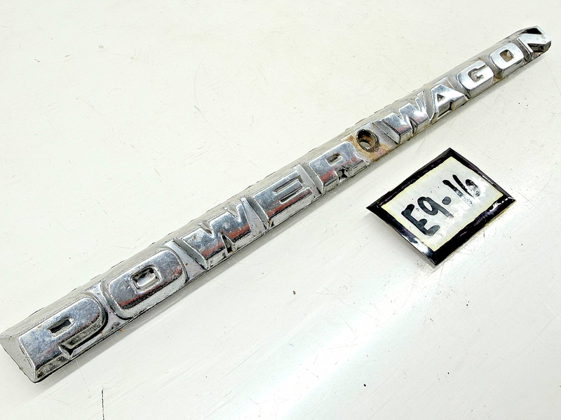 OEM 1972 - 1980 Dodge Power Wagon Hood Emblem E9-16