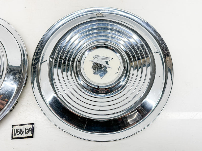 1955 1956 MERCURY MONTCLAIR MONTEREY MEDALIST COUPE HUBCAPS WHEEL COVERS U5B-129