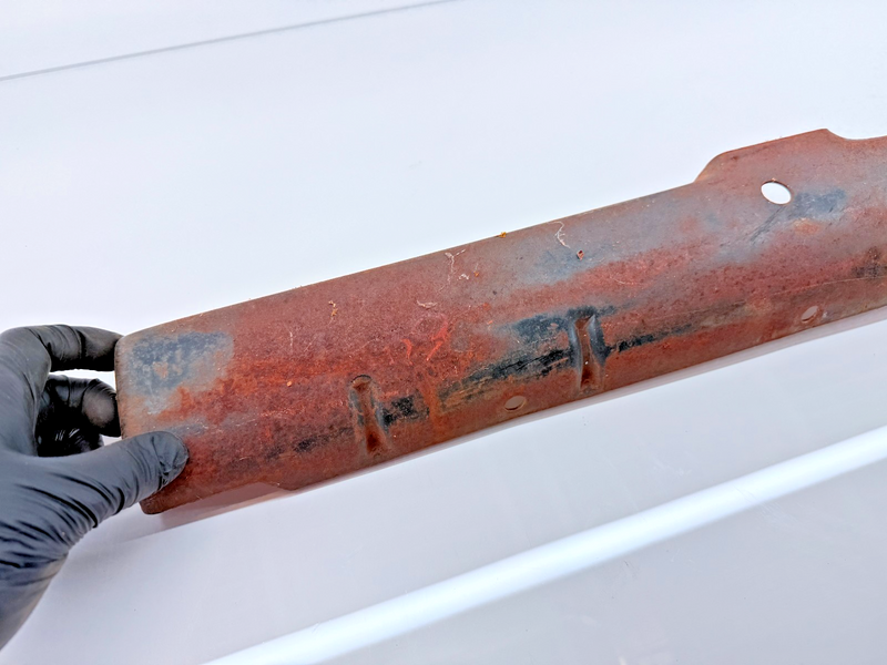 1964 Chevy Impala Belair Biscayne Front Bumper License Plate Reinforcement U5B