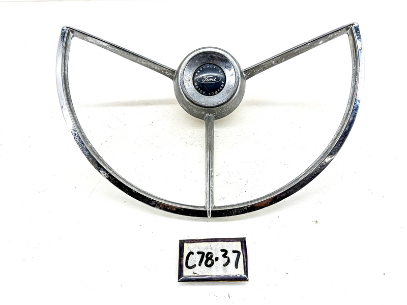 OEM 1964 FORD FAIRLANE STEERING WHEEL HORN RING C4OA-13A800 C78-37