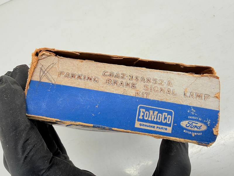 NOS 1966 FORD GALAXIE FAIRLANE PARKING BRAKE DASH LIGHT KIT C6AZ-15A852-A C60-13