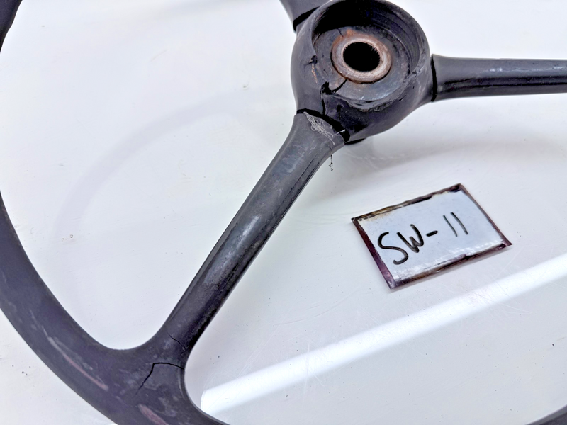 OEM Sheller Jeep Willys CJ 3 Spoke Steering Wheel MILITARY SW-11