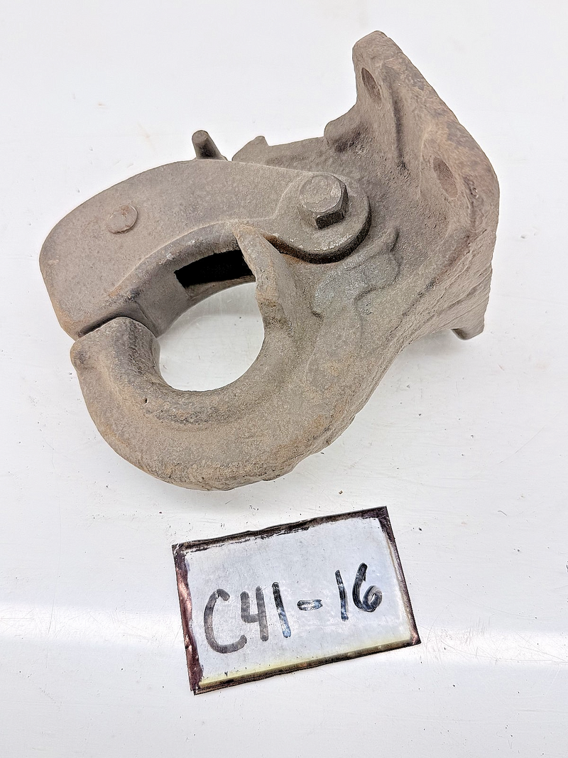 Original WW2 Willys MB Ford GPW Pintle Tow Hook Hitch T62X WWII "F" Mark C41-16