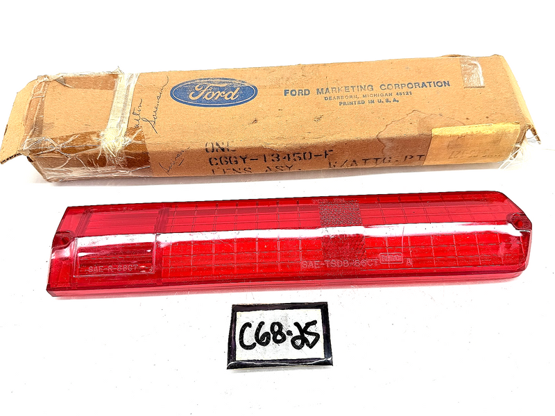 NOS 1966 Mercury Comet Caliente Taillight Lens W/O Backup RH C6GY-13450-F C68-25